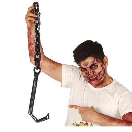 Halloween Geketende Haak 70cm van Fiestas Guirca koop je bij Partywinkel