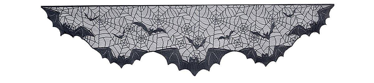 Halloween Gordijn Vleermuizen 2m van Fiestas Guirca koop je bij Partywinkel