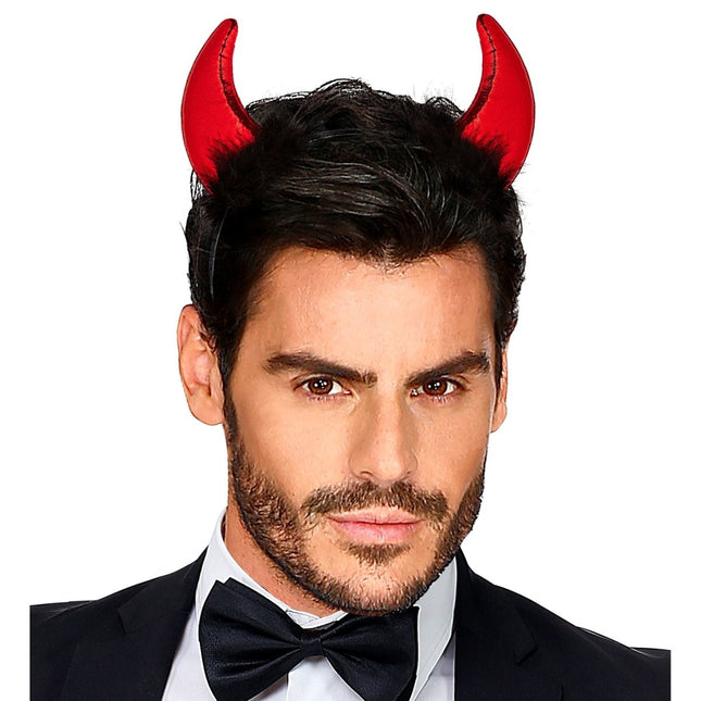 Halloween Haarband Duivelshoorn van Widmann koop je bij Partywinkel