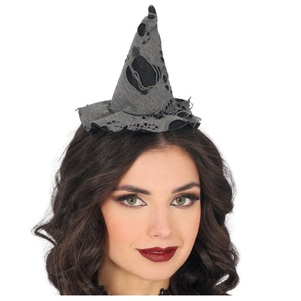 Halloween Haarband Heksenhoed Mini van Fiestas Guirca koop je bij Partywinkel