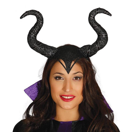 Halloween Haarband Maleficent van Fiestas Guirca koop je bij Partywinkel