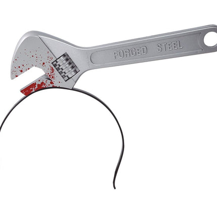 Halloween Haarband Moersleutel 28cm van Fiestas Guirca koop je bij Partywinkel