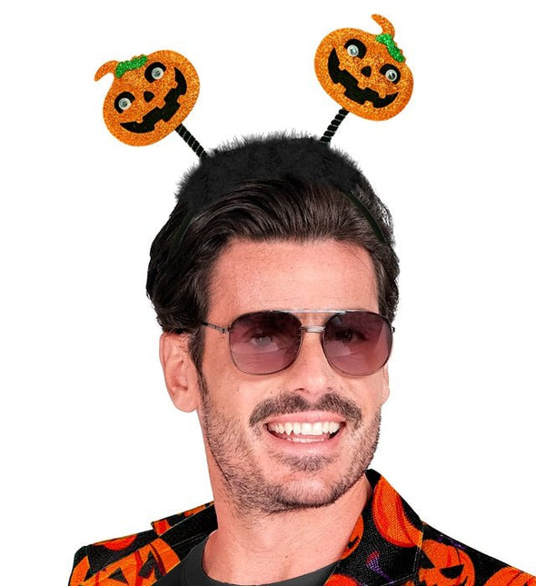 Halloween Haarband Pompoenen Oranje van Widmann koop je bij Partywinkel