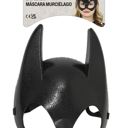 Halloween Half Vleermuis Masker Kind van Fiestas Guirca koop je bij Partywinkel