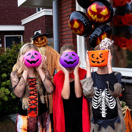 Halloween Pop Boze Pompoen 1,9m van Boland koop je bij Partywinkel