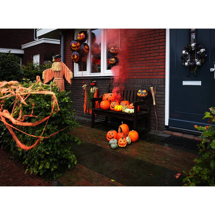 Halloween Pop Boze Pompoen 1,9m van Boland koop je bij Partywinkel