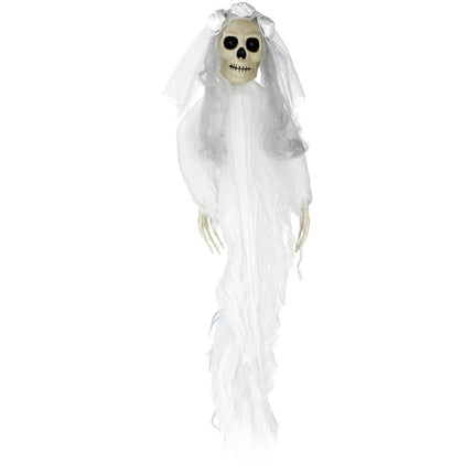 Halloween Pop Skelet Bruid Skelet 90cm van Folat koop je bij Partywinkel