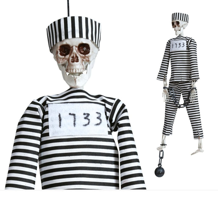 Halloween Pop Gevangen Skelet 45cm van Fiestas Guirca koop je bij Partywinkel