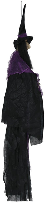Halloween Pop Heks Met Licht En Geluid 1,2m van Fiestas Guirca koop je bij Partywinkel