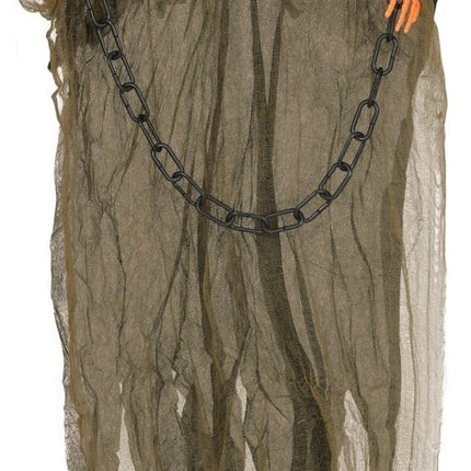 Halloween Pop Pompoen Geest 98cm van Fiestas Guirca koop je bij Partywinkel