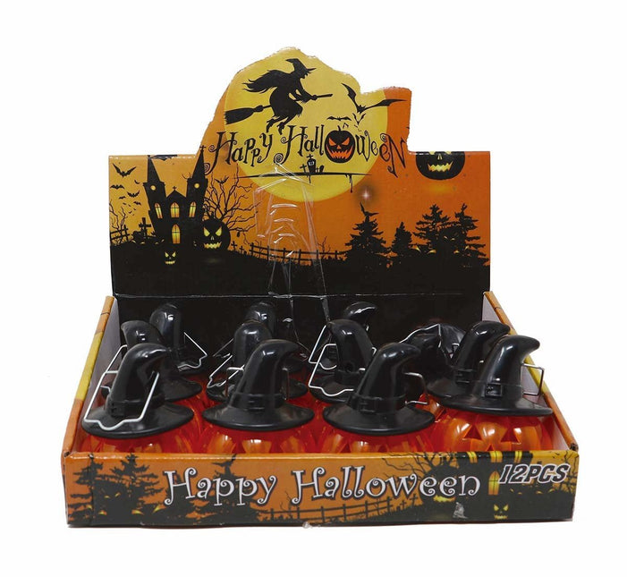 Halloween Hangdecoratie Pompoen Met Licht 8cm van Fiestas Guirca koop je bij Partywinkel