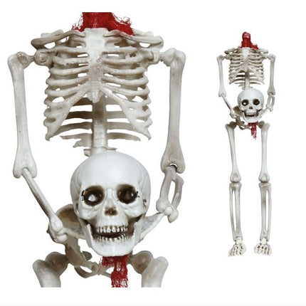 Halloween Skelet Zonder Hoofd 37cm van Fiestas Guirca koop je bij Partywinkel