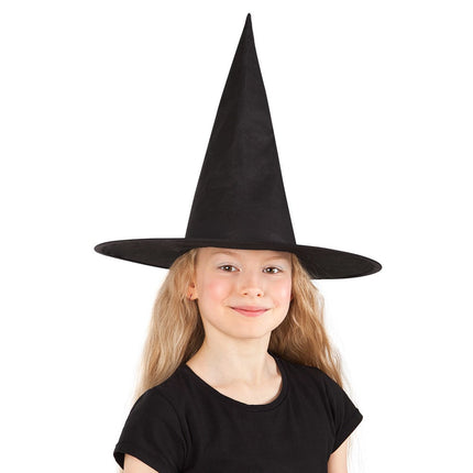Halloween Heksenhoed Zwart Kind van Boland koop je bij Partywinkel