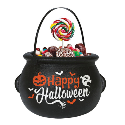 Halloween Heksenketel Happy Halloween 16cm van Fiestas Guirca koop je bij Partywinkel
