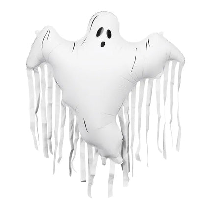 Halloween Helium Ballon Wit Spook Leeg 93cm van Partydeco koop je bij Partywinkel