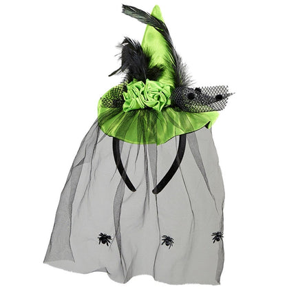 Halloween Hoed Groen Heks van Widmann koop je bij Partywinkel