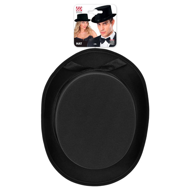 Halloween Hoge Hoed Zwart 60cm van Widmann koop je bij Partywinkel