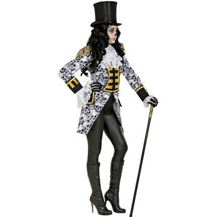 Halloween Jas Dames Schedels van Widmann koop je bij Partywinkel