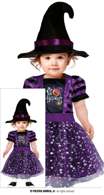 Halloween Jurk Baby Heks van Fiestas Guirca koop je bij Partywinkel