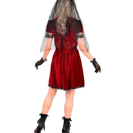 Halloween Jurk Dames Gothic Vampierbruid van Widmann koop je bij Partywinkel