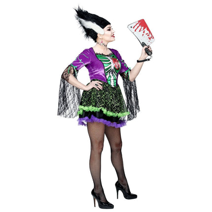 Halloween Jurk Dames Monster Bruid van Widmann koop je bij Partywinkel