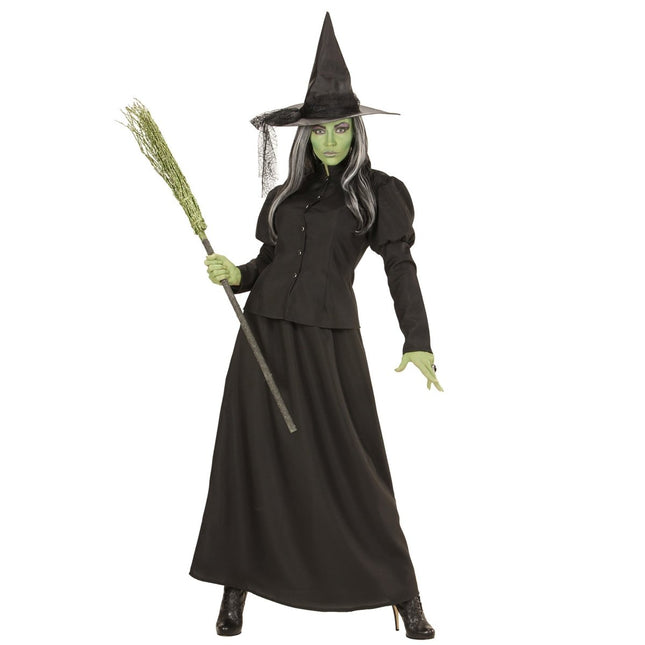 Halloween Jurk Dames Sprookjes Heks van Widmann koop je bij Partywinkel
