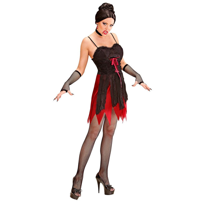 Halloween Jurk Dames Vampier Kort van Widmann koop je bij Partywinkel