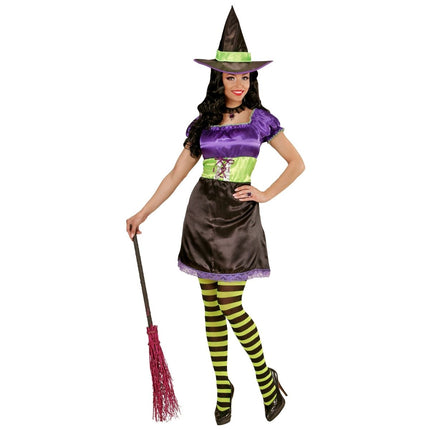 Halloween Jurk Heks 2 delig van Widmann koop je bij Partywinkel