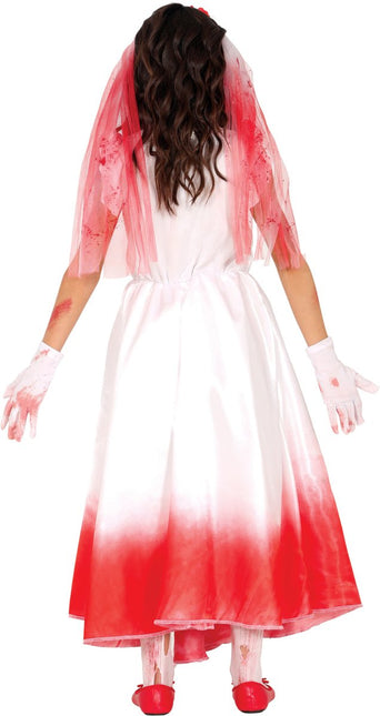 Halloween Jurk Meisje Met Bloed van Fiestas Guirca koop je bij Partywinkel