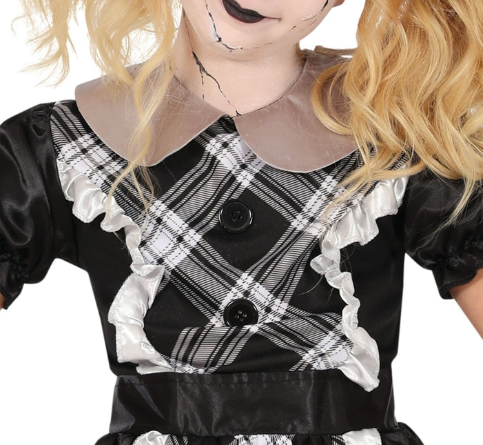 Halloween Jurk Meisje Porseleinen Pop van Fiestas Guirca koop je bij Partywinkel