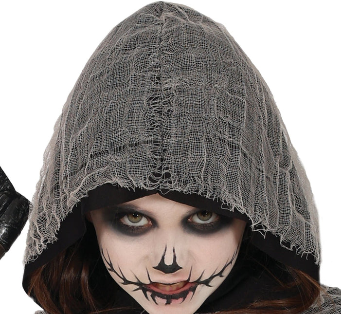 Halloween Jurk Meisje Skelet Reaper van Fiestas Guirca koop je bij Partywinkel