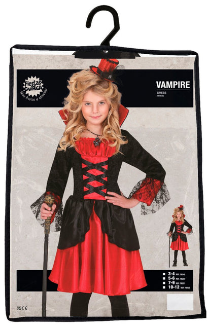 Halloween Jurk Meisje Vampier van Fiestas Guirca koop je bij Partywinkel