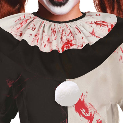 Halloween Jurk Meisje Verschrikkelijke Clown van Fiestas Guirca koop je bij Partywinkel