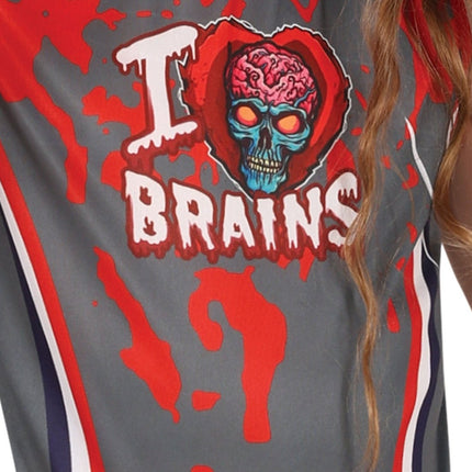 Halloween Jurk Meisje Zombie Cheerleader van Fiestas Guirca koop je bij Partywinkel
