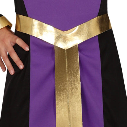 Halloween Jurk Paars Meisje Koningin van Fiestas Guirca koop je bij Partywinkel