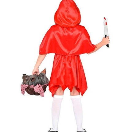 Halloween Jurk Rood Kind Zombie Roodkapje van Widmann koop je bij Partywinkel