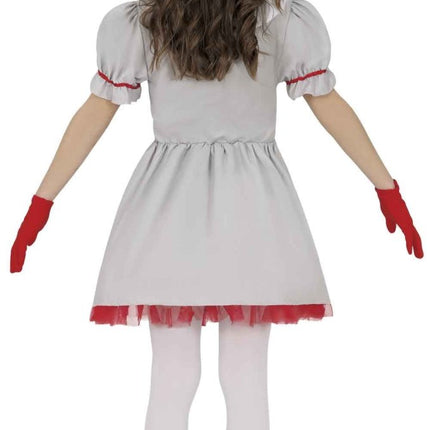 Halloween Jurk Wit Kind Vintage Clown van Fiestas Guirca koop je bij Partywinkel