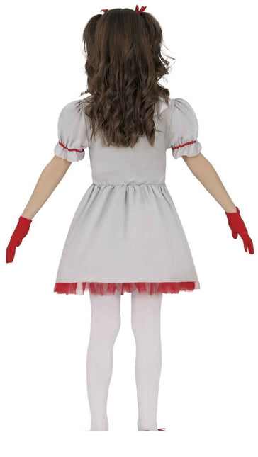 Halloween Jurk Wit Kind Vintage Clown van Fiestas Guirca koop je bij Partywinkel