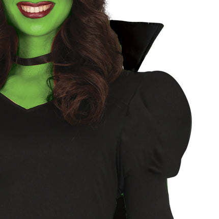 Halloween Jurk Zwart Dames Heks Lang van Fiestas Guirca koop je bij Partywinkel