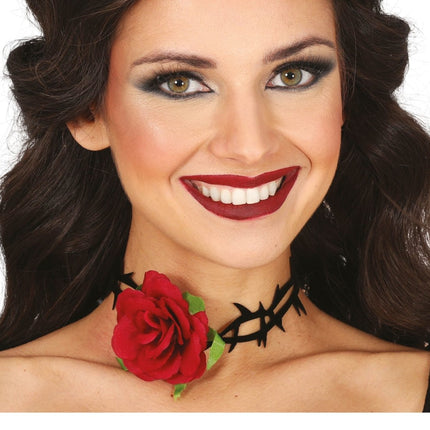 Halloween Ketting Roos van Fiestas Guirca koop je bij Partywinkel