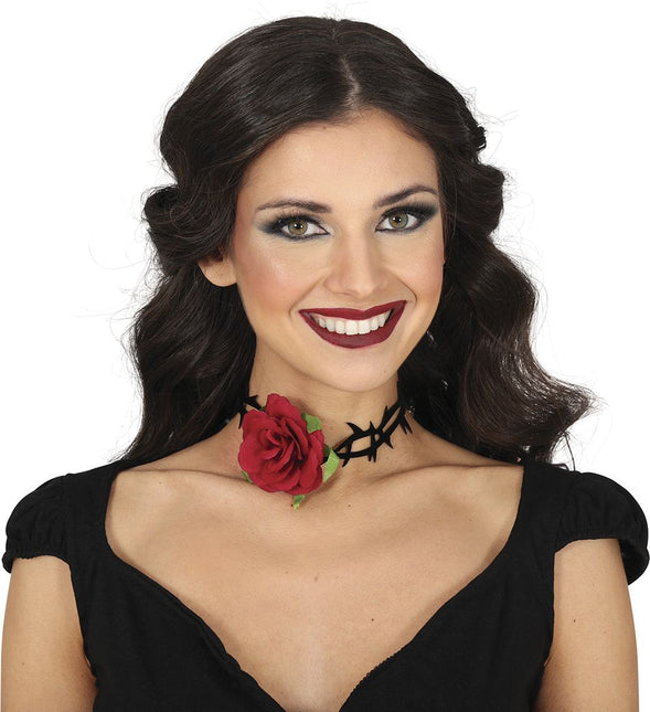Halloween Ketting Roos van Fiestas Guirca koop je bij Partywinkel