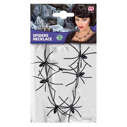 Halloween Ketting Spinnen 60cm van Widmann koop je bij Partywinkel