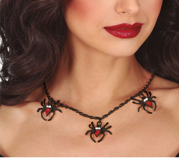 Halloween Ketting Zwart Spin van Fiestas Guirca koop je bij Partywinkel