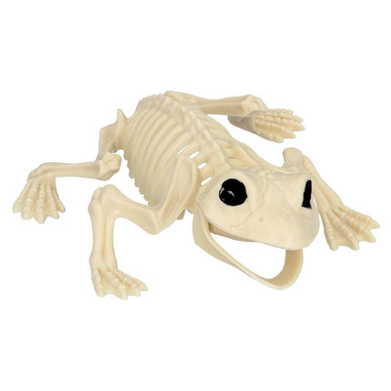 Halloween Kikker Skelet 17cm van Boland koop je bij Partywinkel