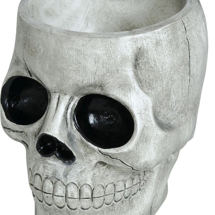 Halloween Kom Schedel 15cm van Fiestas Guirca koop je bij Partywinkel