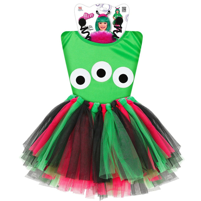 Halloween Kostuum Alien 3 delig van Widmann koop je bij Partywinkel