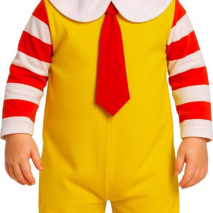 Halloween Kostuum Baby Mac Donalds Clown van Fiestas Guirca koop je bij Partywinkel