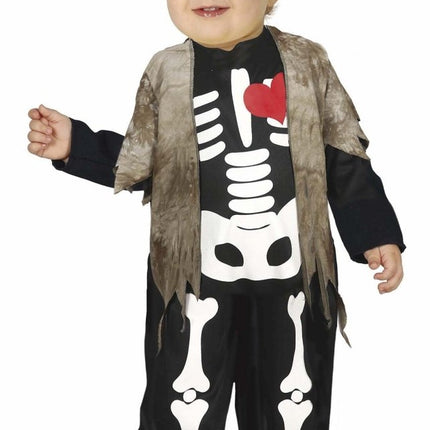 Halloween Kostuum Baby Skelet van Fiestas Guirca koop je bij Partywinkel