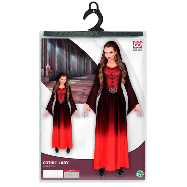 Halloween Kostuum Dames Gothic van Widmann koop je bij Partywinkel