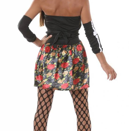 Halloween Kostuum Dames Jurk Skelet Day Of The Dead van Fiestas Guirca koop je bij Partywinkel